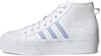 Buy adidas originals Nizza Platform Mid 中筒增高厚底板鞋 女款 白色
