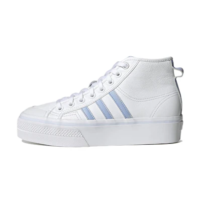 (W) adidas Originals Nizza Platform Mid 'White'