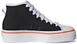 Order adidas originals NIZZA 平台高筒 板鞋 女款 白黑橙