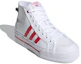 Lookbook adidas originals Nizza Platform Mid 女款 白紅