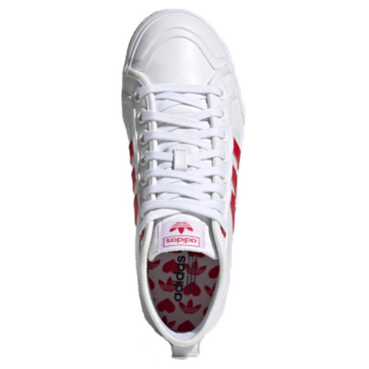Purchase adidas originals Nizza Platform Mid 女款 白紅