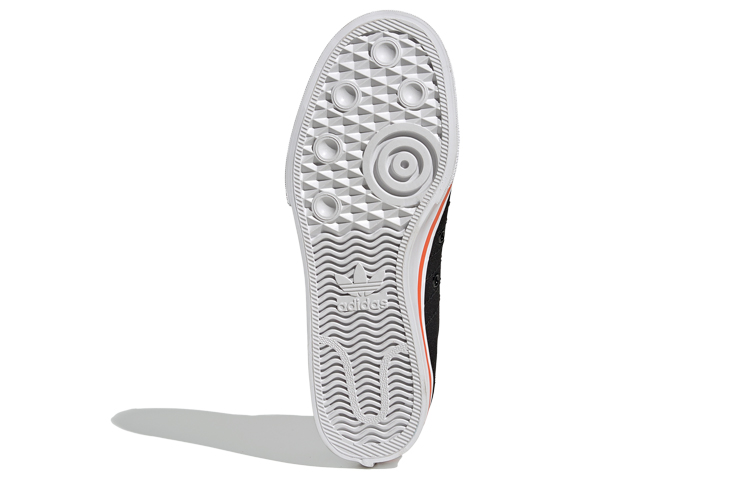 Details for adidas originals NIZZA 平台高筒 板鞋 女款 白黑橙
