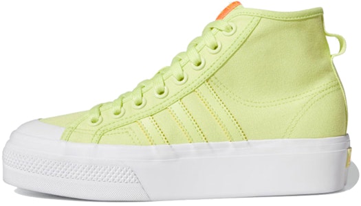 adidas Originals Nizza 厚底中筒鞋 女款 黃色 Buy adidas Originals Nizza 厚底中筒鞋 女款 黃色