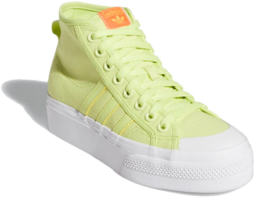 adidas Originals Nizza 厚底中筒鞋 女款 黃色 Lookbook adidas Originals Nizza 厚底中筒鞋 女款 黃色