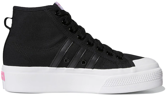 adidas Originals Nizza 中筒女鞋 黑色 Order adidas Originals Nizza 中筒女鞋 黑色