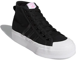 Lookbook adidas Originals Nizza 中筒女鞋 黑色