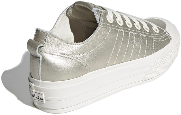 (Women) adidas originals Nizza Rf Platform 'White Gold' G55913 Shop (Women) adidas originals Nizza Rf Platform 'White Gold' G55913