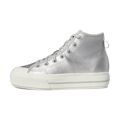 (W) adidas originals Nizza Rf Platform Mid 'Sliver'
