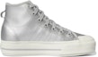 Order adidas originals Nizza Rf Platform Mid 舒適耐磨板鞋 女款 銀色