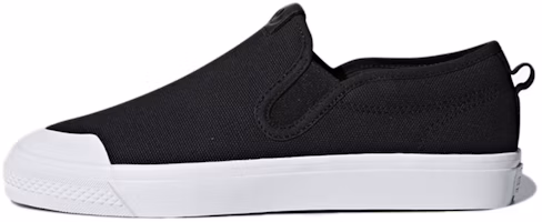 (Women) adidas originals Nizza Slipon 'Black White' CQ3104 (Women) adidas originals Nizza Slipon 'Black White' CQ3104