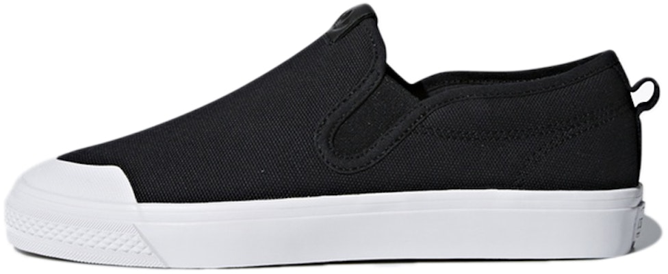 (Women) adidas originals Nizza Slipon 'Black White' CQ3104 Buy (Women) adidas originals Nizza Slipon 'Black White' CQ3104