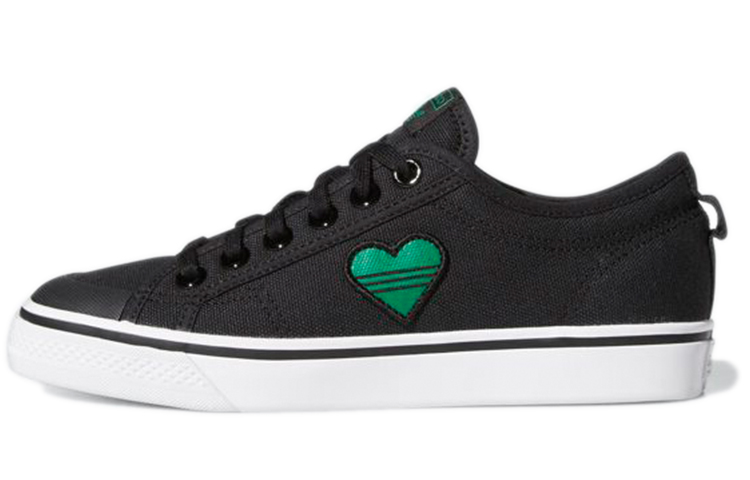 (Women) adidas Originals Nizza Trefoil 'Black White' H02543
