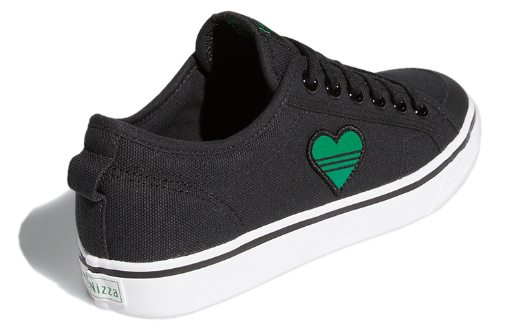Shop (W) adidas Originals Nizza Trefoil ''Nero Bianco'' H02543