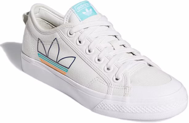 (W) 아디다스 오리지널 니짜 트레포일 '화이트' Q46353 Lookbook (W) 아디다스 오리지널 니짜 트레포일 '화이트' Q46353