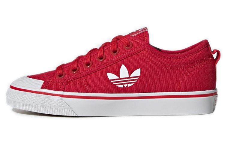 (Women) adidas originals Nizza Trefoil 'Red White' EF2037