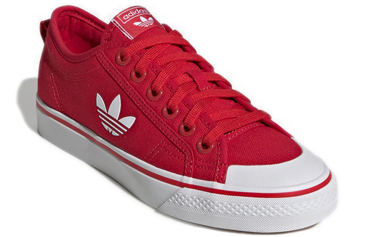 Lookbook (W) adidas Originals Nizza Trefoil ''Rouge Blanc'' EF2037