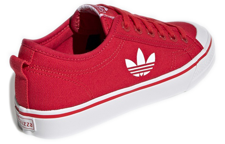 Shop (W) adidas Originals Nizza Trefoil ''Rouge Blanc'' EF2037