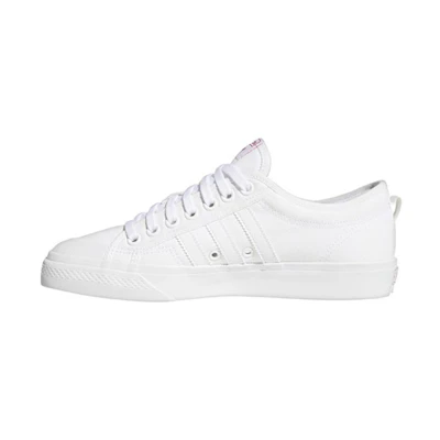 (W) adidas originals Nizza Trefoil Sneakers White/Red