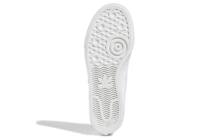 (W) adidas originals Nizza Trefoil 'White Red' 圖 6