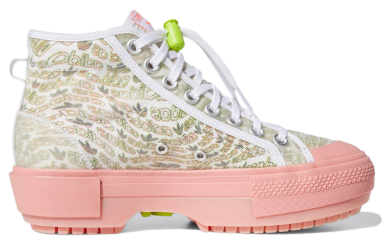 Order (W) adidas Originals Nizza Trek ''Roze Hoge Schoen'' Q46130
