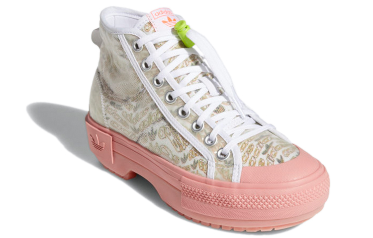 Lookbook (W) adidas Originals Nizza Trek ''Roze Hoge Schoen'' Q46130