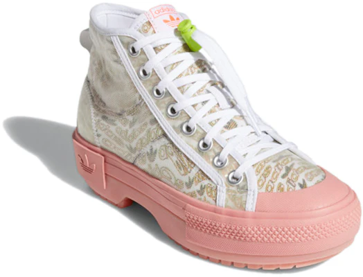 (W) adidas Originals Nizza Trek ''Roze Hoge Schoen'' Q46130 Lookbook (W) adidas Originals Nizza Trek ''Roze Hoge Schoen'' Q46130