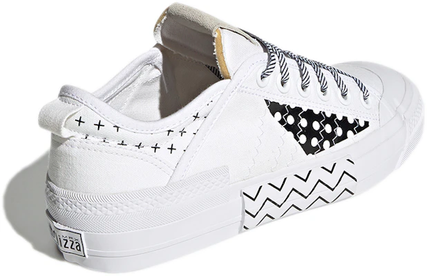 (W) adidas Originals Nizza Multi Foxing Zapatillas Blanco/Negro GW5821 Shop (W) adidas Originals Nizza Multi Foxing Zapatillas Blanco/Negro GW5821