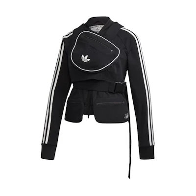 (Women) adidas Originals Olivia Oblanc SST Ji Won Choi Striped Logo Jacket GL6126