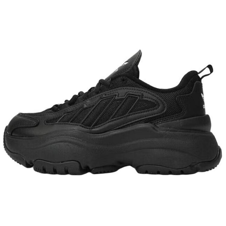 (Women) adidas Originals OZGAIA Black Low-Top Comfortable Dad Shoes JQ4110
