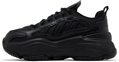 Lookbook (W) adidas Originals OZGAIA 黑色平底舒適老爹鞋 JQ4110