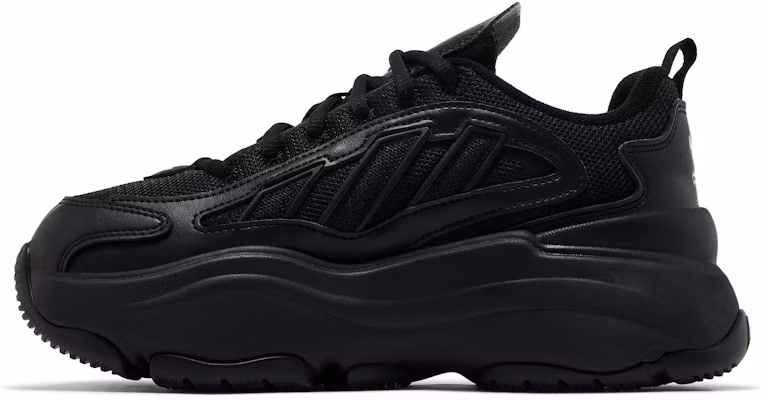 (W) adidas Originals OZGAIA 黑色平底舒適老爹鞋 JQ4110 Lookbook (W) adidas Originals OZGAIA 黑色平底舒適老爹鞋 JQ4110