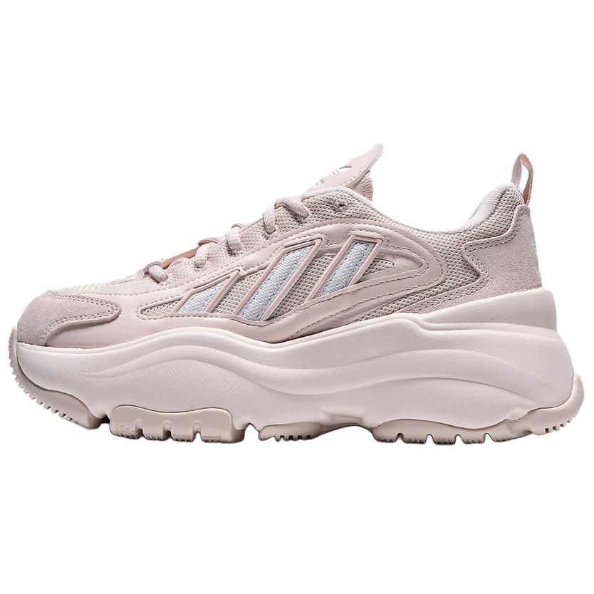 (Women) adidas Originals OZGAIA Dad Shoes Low-Top Casual Light Pink KJ7309