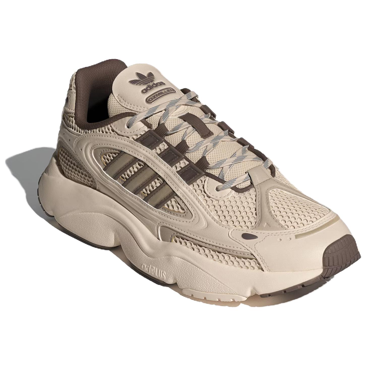 Lookbook (W) adidas Originals Ozmillen 'Beige' Lelaki Wanita Sneakers Kasual IF1815