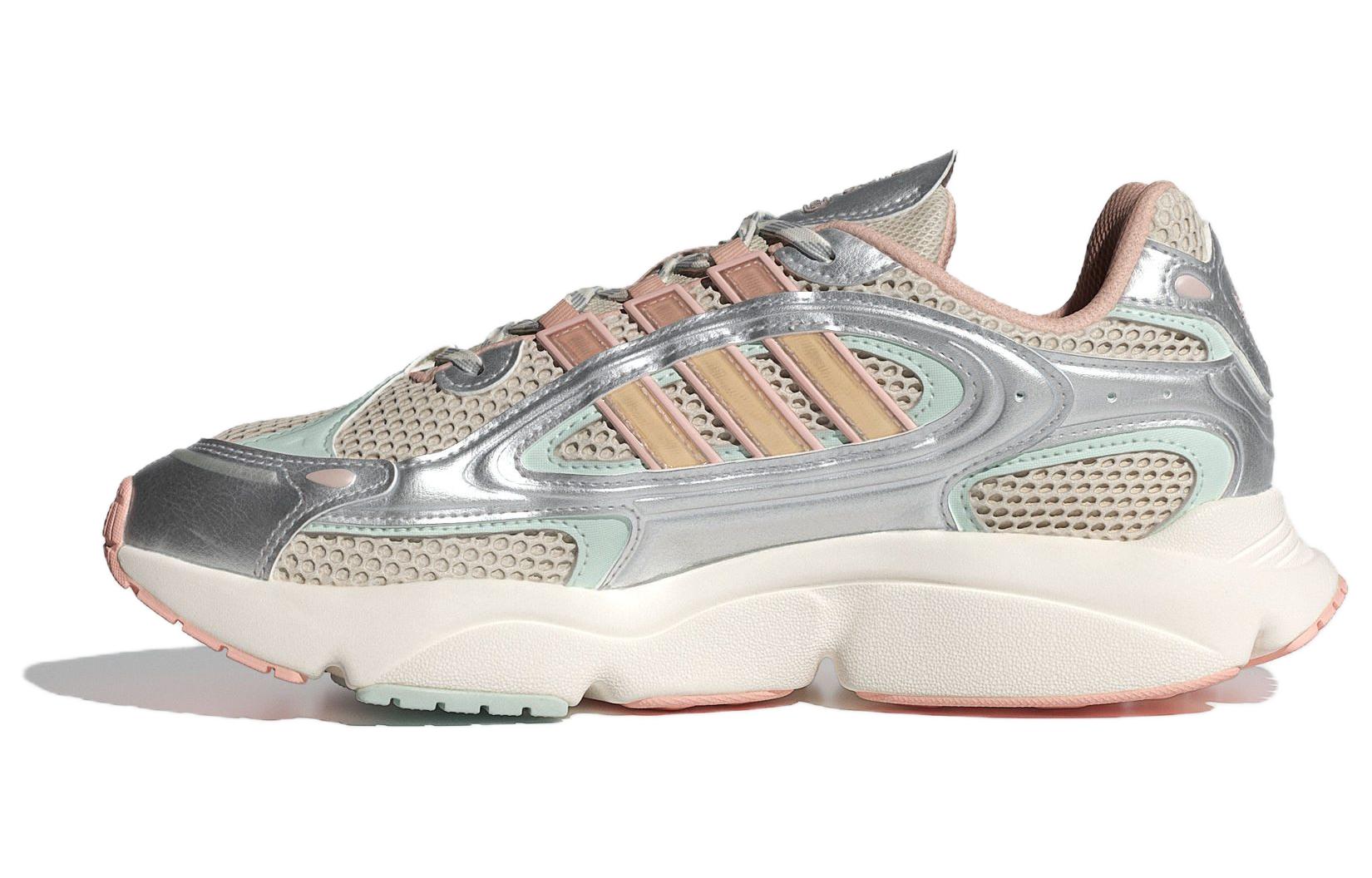 (Women) adidas Originals Ozmillen Low-Top Running Shoes Sand Brown Breathable. IF1816