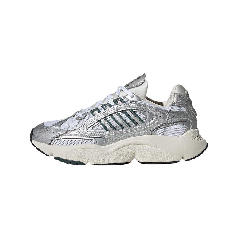 (Women) adidas Originals Ozmillen Silver White Casual Sneakers Liquid Silver Low-Top IG1919