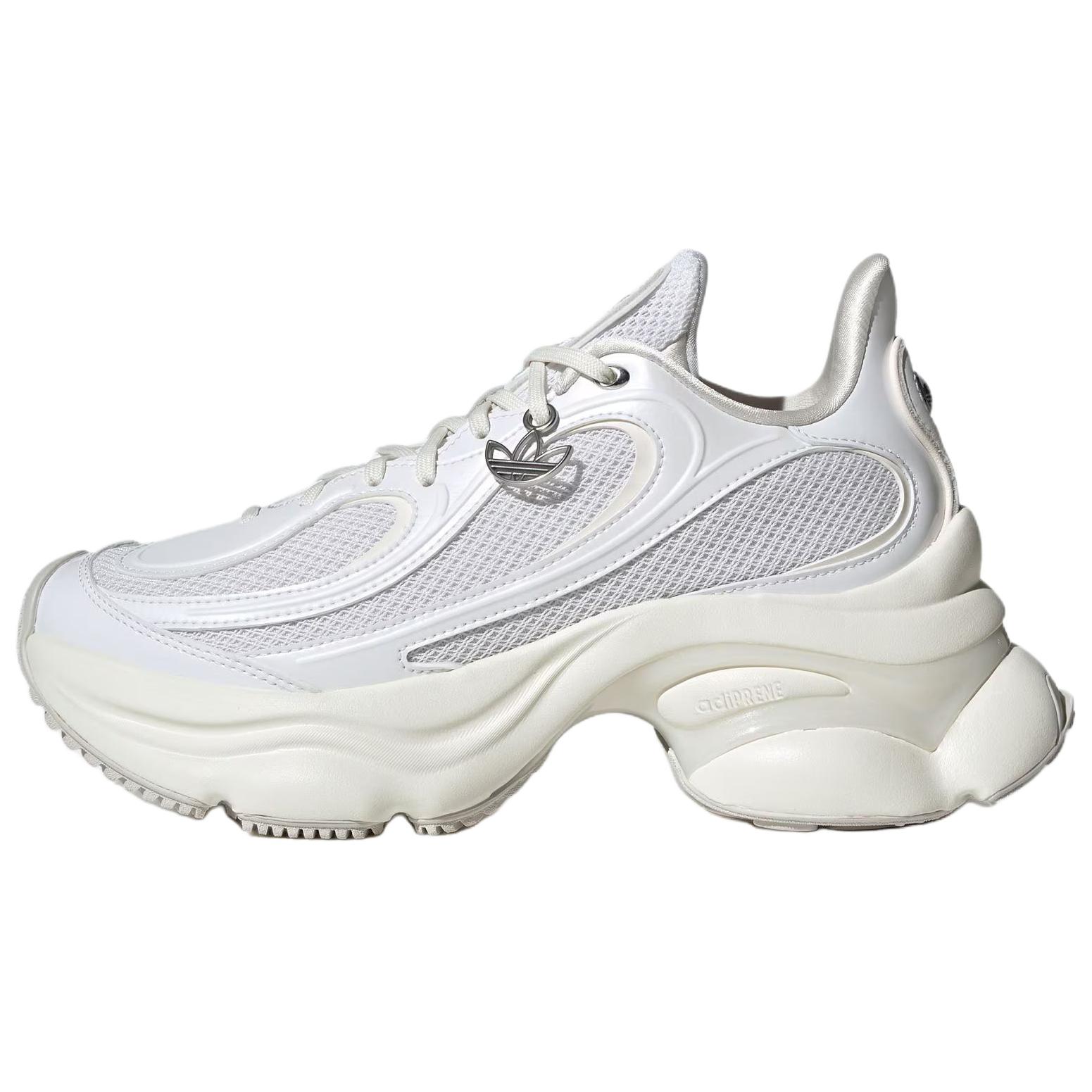 (Women) adidas Originals Ozvenuz Casual Shoes White - Comfortable and Soft. HQ2676