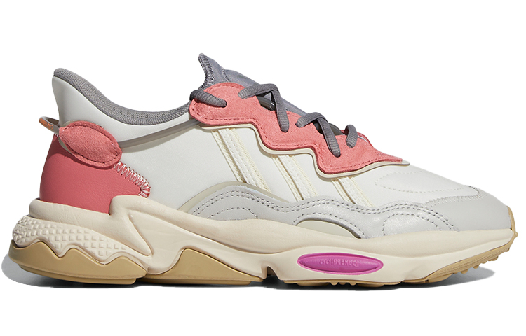 Order (W) 阿迪达斯 三叶草 Ozweego '奶油粉灰' FX6108