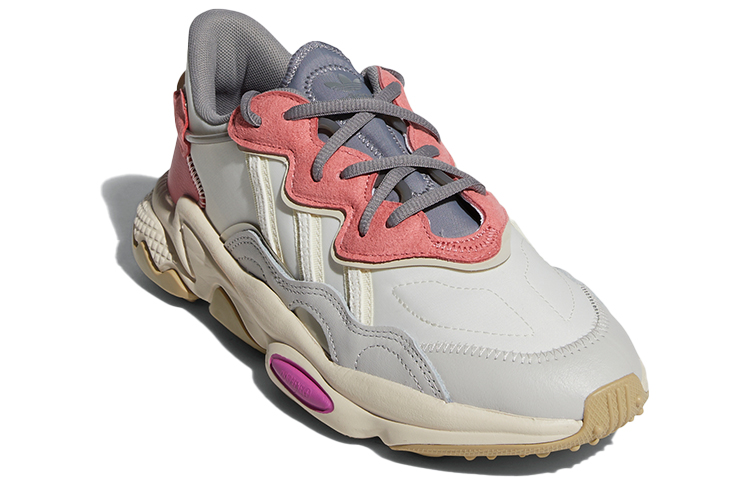 Lookbook (W) 阿迪达斯 三叶草 Ozweego '奶油粉灰' FX6108