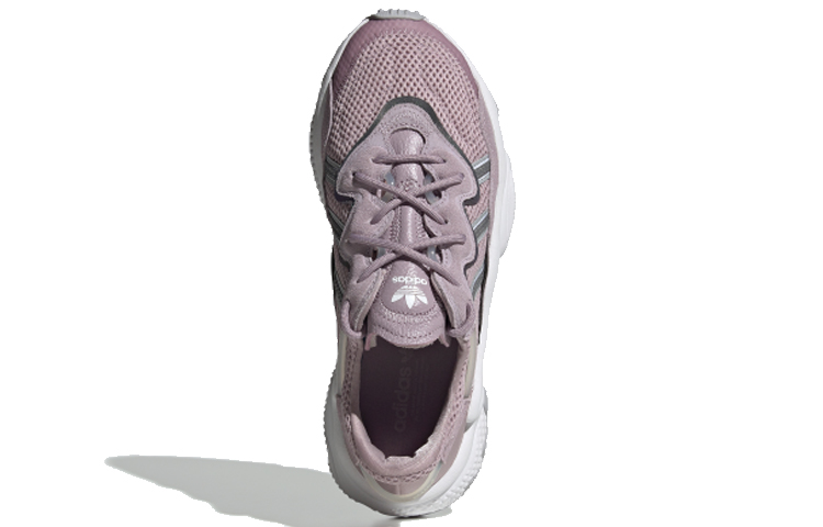 Lookbook adidas originals Ozweego 防滑耐磨 低筒 老爹鞋 女款 紅豆色