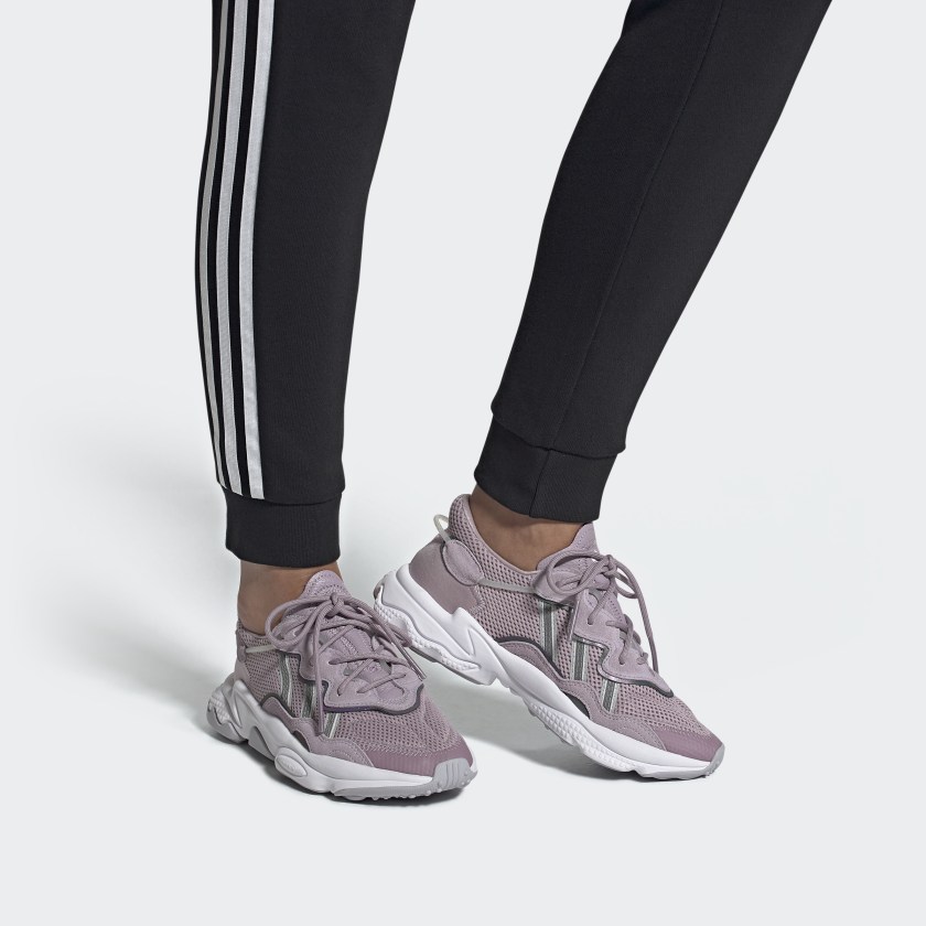 Purchase adidas originals Ozweego 防滑耐磨 低筒 老爹鞋 女款 紅豆色