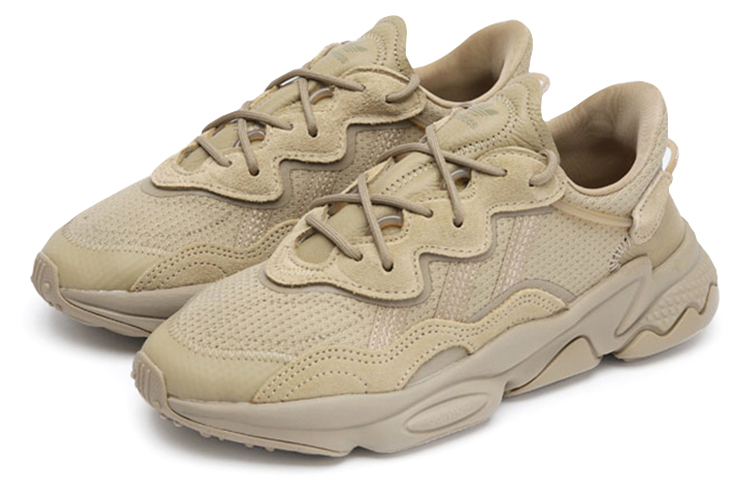 Lookbook アディダス オリジナルス オズウィーゴ カーキブラウン FZ2656