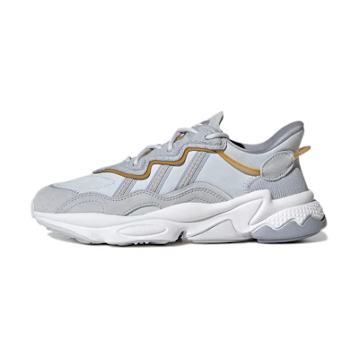 (W) adidas Originals Ozweego Shoes 'Grey /Yellow'