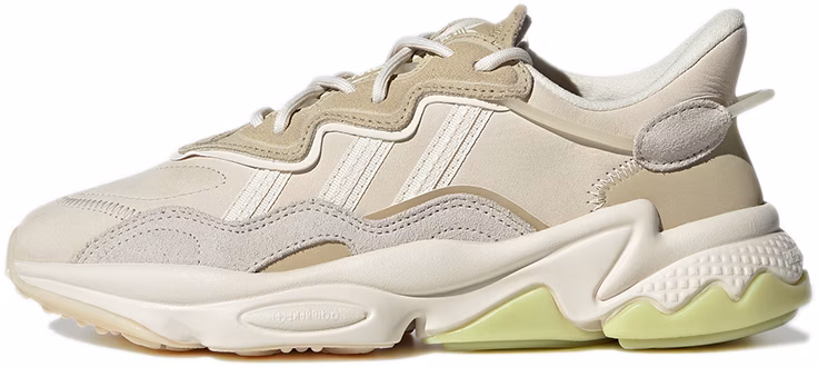 women-adidas-originals-ozweego-comfort-durable-breathable-low-top-running-shoe-beige-gw-4436