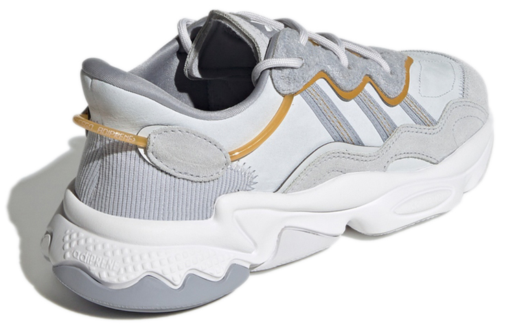 Shop (W) Sepatu adidas Originals Ozweego 'Abu-Abu / Kuning' GX8823