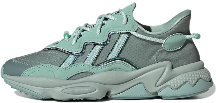 women-adidas-originals-ozweego-grey-green-gw-3319