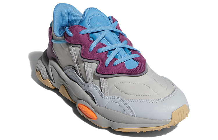 Lookbook adidas originals Ozweego 低筒 運動休閒鞋 女款 灰紫藍