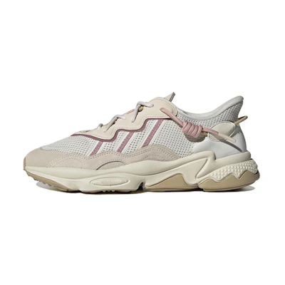 (W) adidas originals Ozweego 'Cream White Pink Purple'