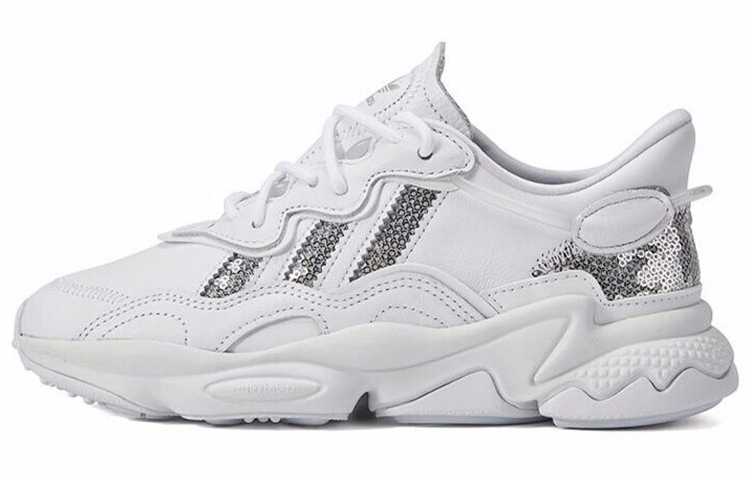 (Women) adidas originals Ozweego 'White Dark Gray' G55655