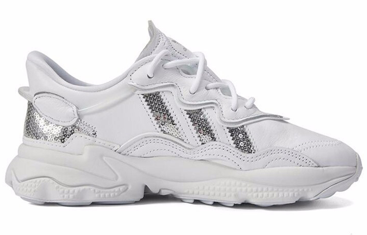 Order (W) 阿迪达斯三叶草 Ozweego '白深灰' G55655