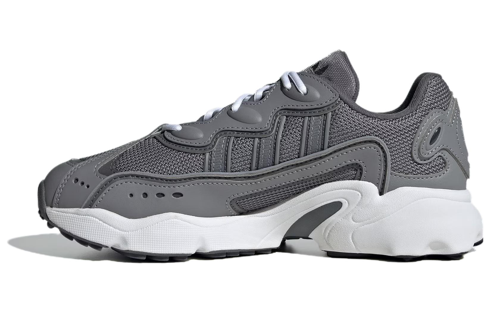 (Women) adidas Originals Ozweego Casual Shoes Gray White - Comfortable & Breathable IG3036